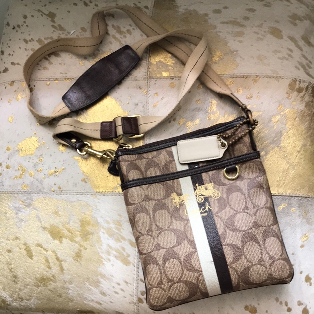 Coach brown purse